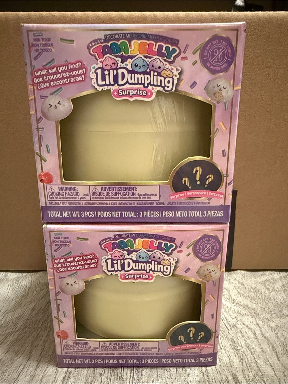 SET OF 2 Lil' Dumpling Surprise - Pink Party Decoration Pack